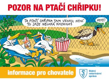 Plakát - ptačí chřipka